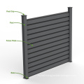 High Quality WPC Board Easy Install Wood Plastic Composite Fence Panel